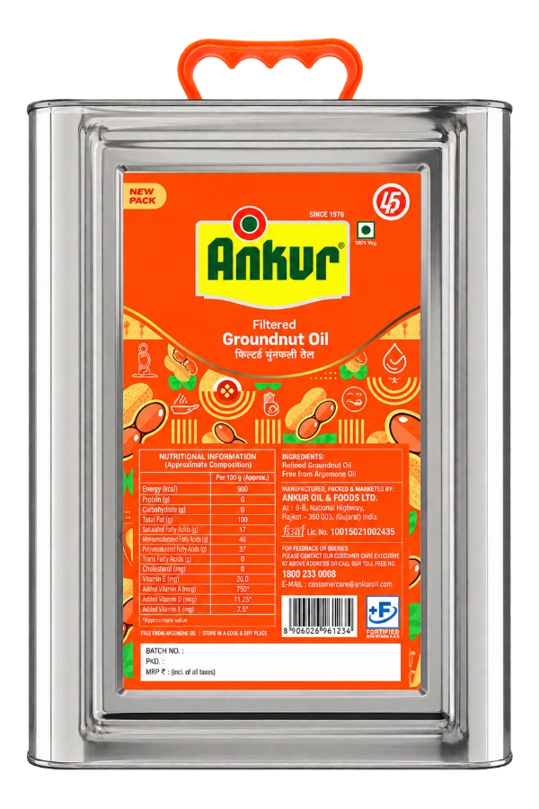 Groundnut Oil Tin