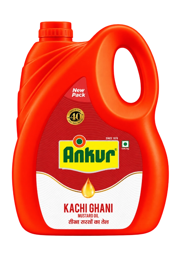 Kachi Ghani Mustard Oil Jar