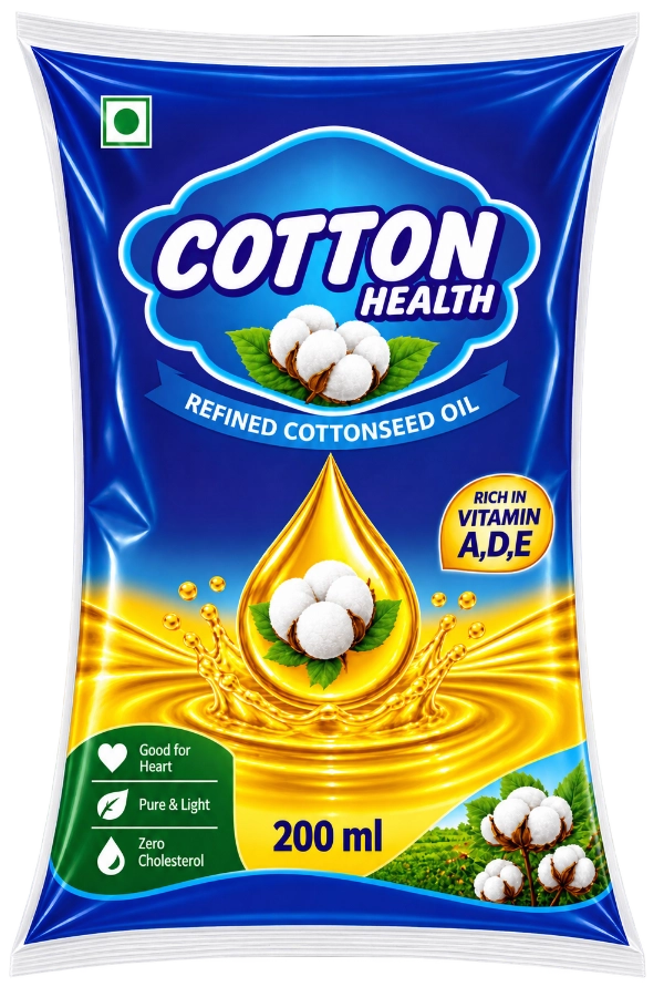Cotton HEALTH cooking oil product 1