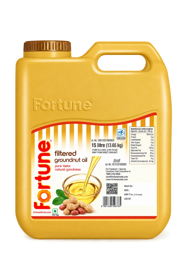 Filtered Groundnut Oil Jar