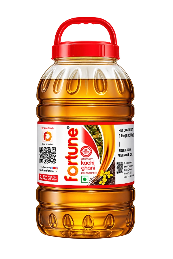 Kachi Ghani Mustard Oil Barni