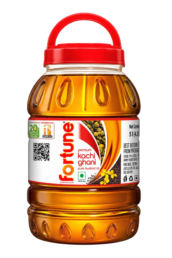 Kachi Ghani Mustard Oil Barni