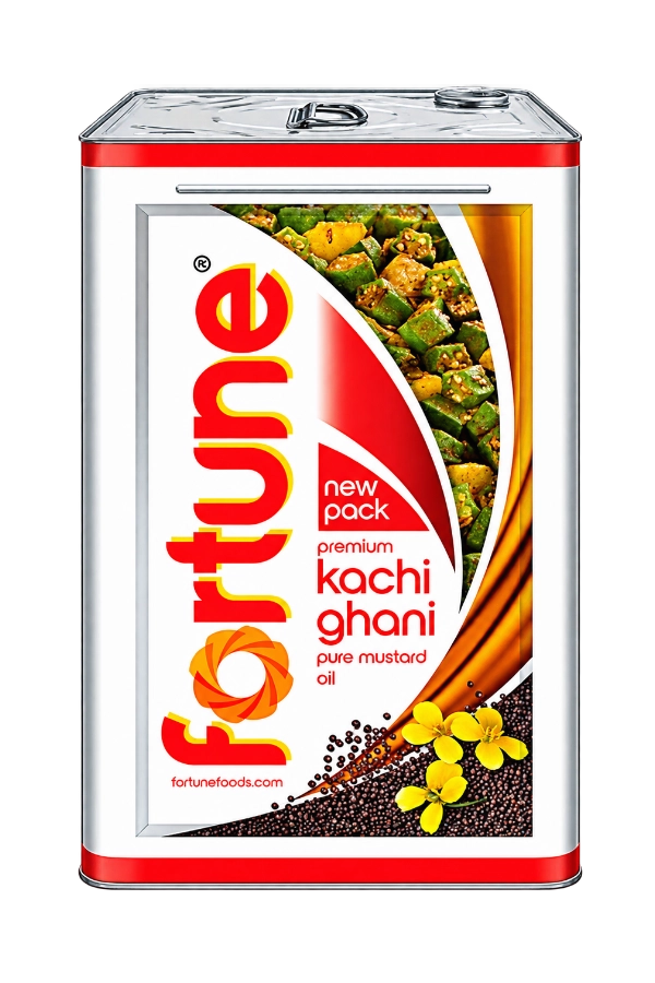 Kachi Ghani Mustard Oil Tin