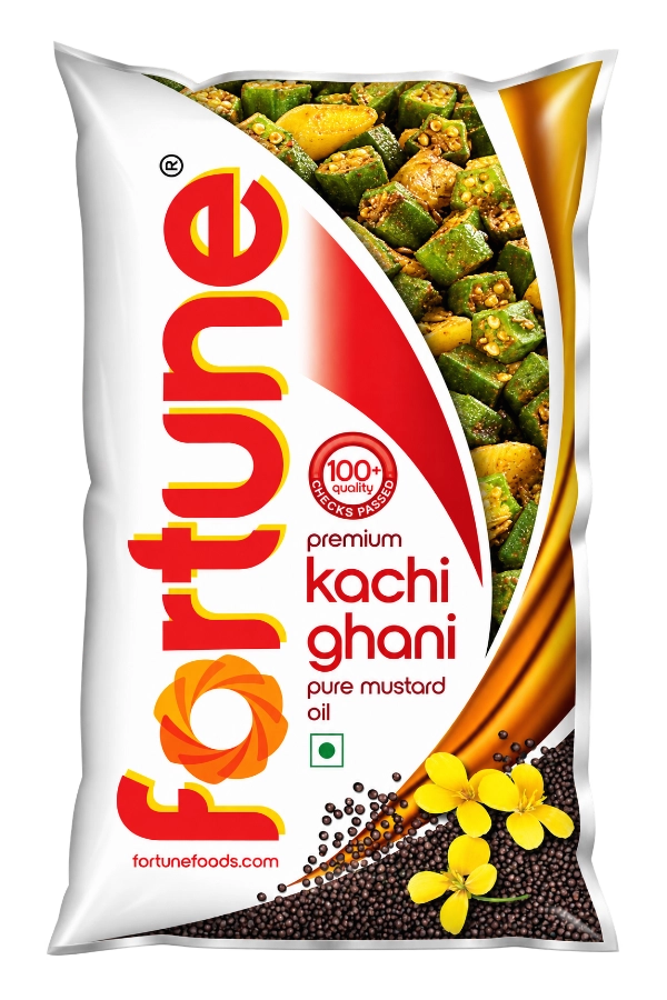 Kachi Ghani Mustard Oil Pouch