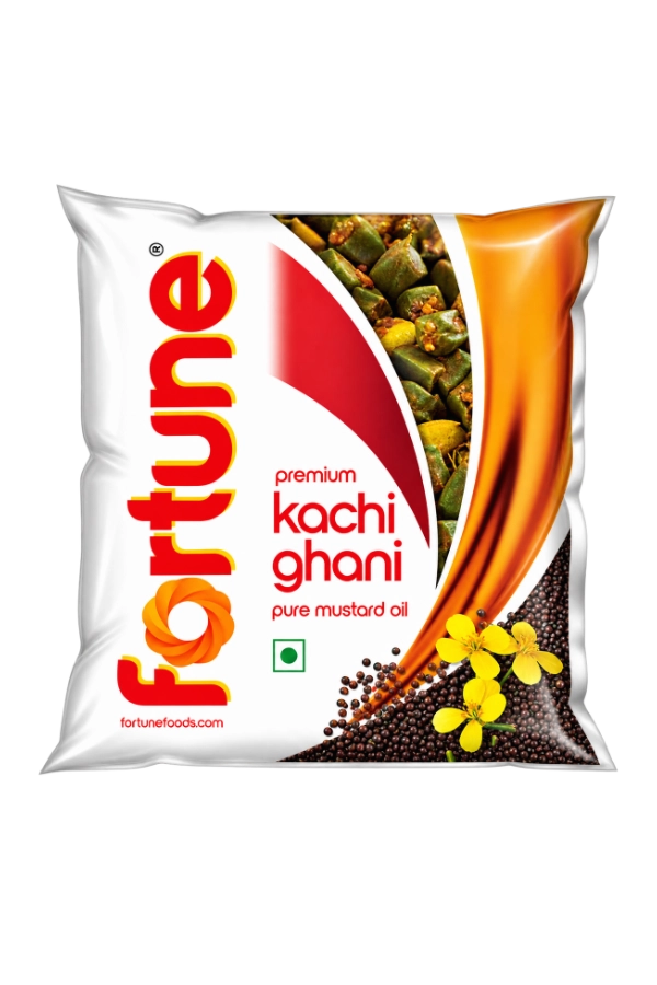 Kachi Ghani Mustard Oil Pouch