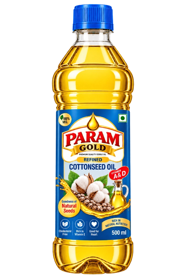 Cottonseed Oil Bottle