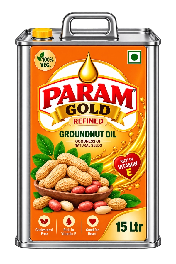 Groundnut Oil Tin