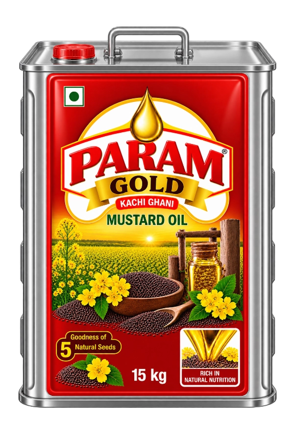 Mustard Oil Tin