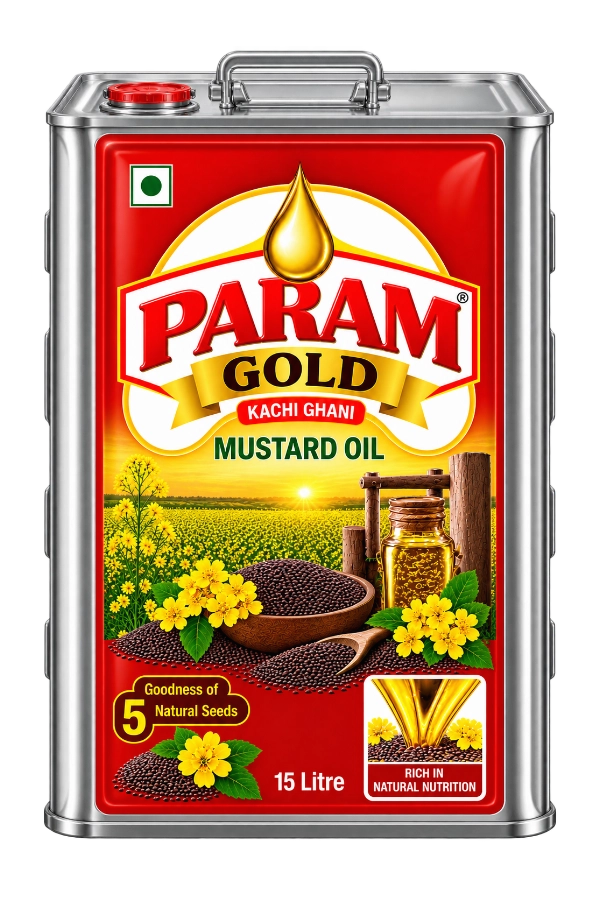 Mustard Oil Tin