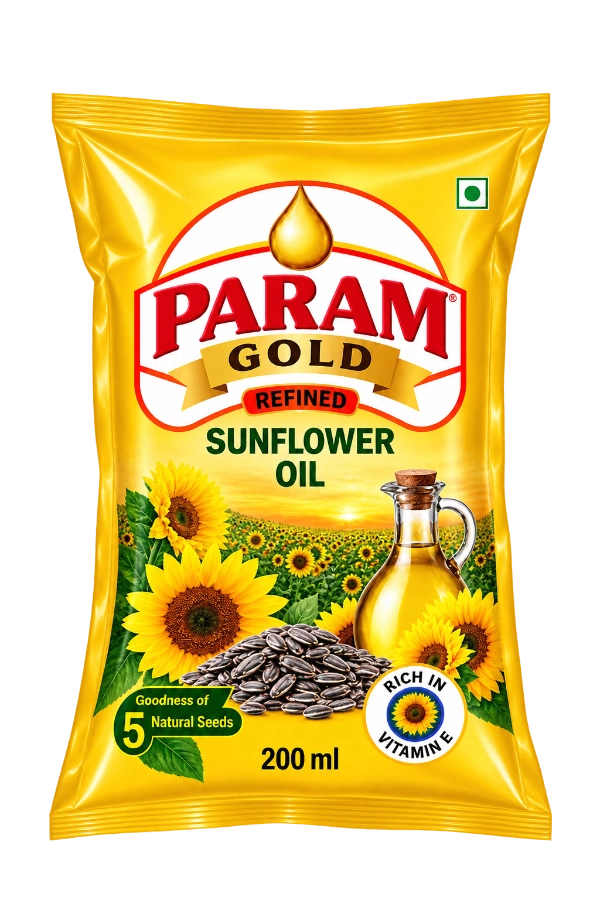 Sunflower Oil Pouch