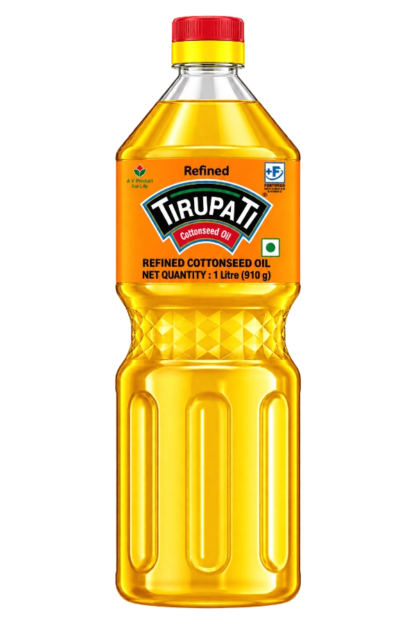 Refined Cottonseed Oil Bottle