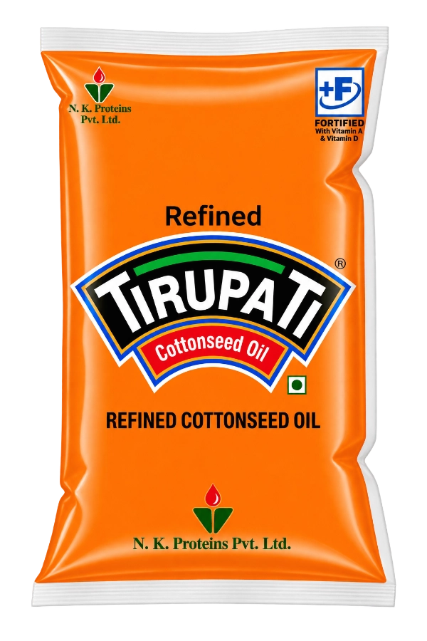 Refined Cottonseed Oil Pouch