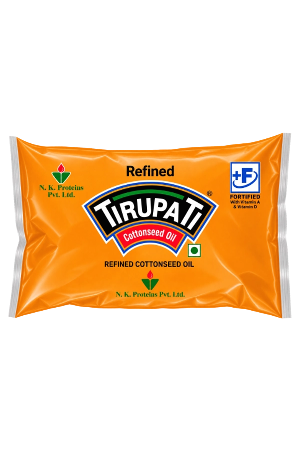 Refined Cottonseed Oil Pouch