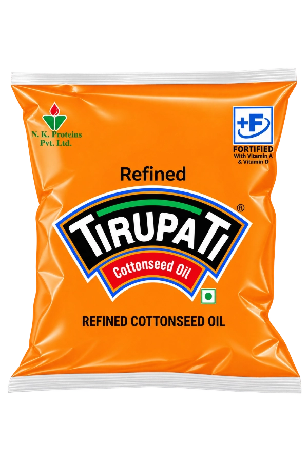 Refined Cottonseed Oil Pouch