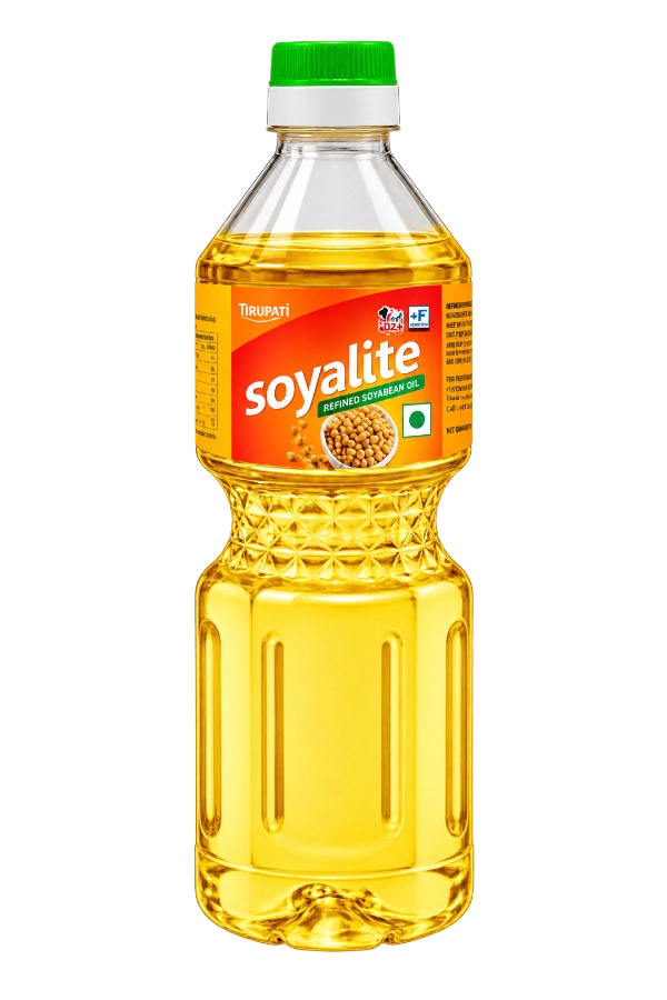 Refined Soyabean Oil Bottle