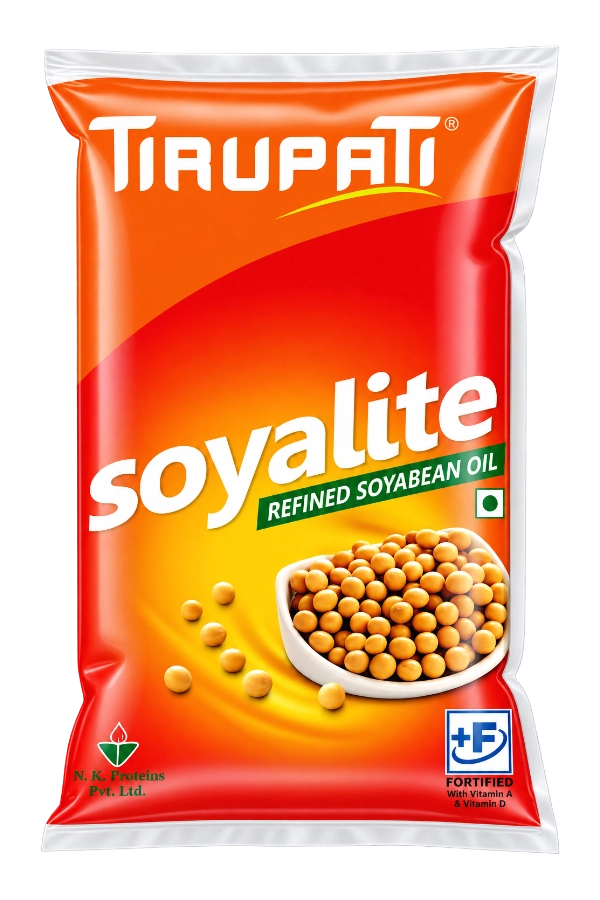 Refined Soyabean Oil Pouch