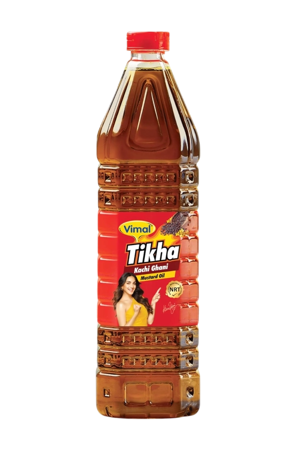 Kachi Ghani Mustard Oil Bottle