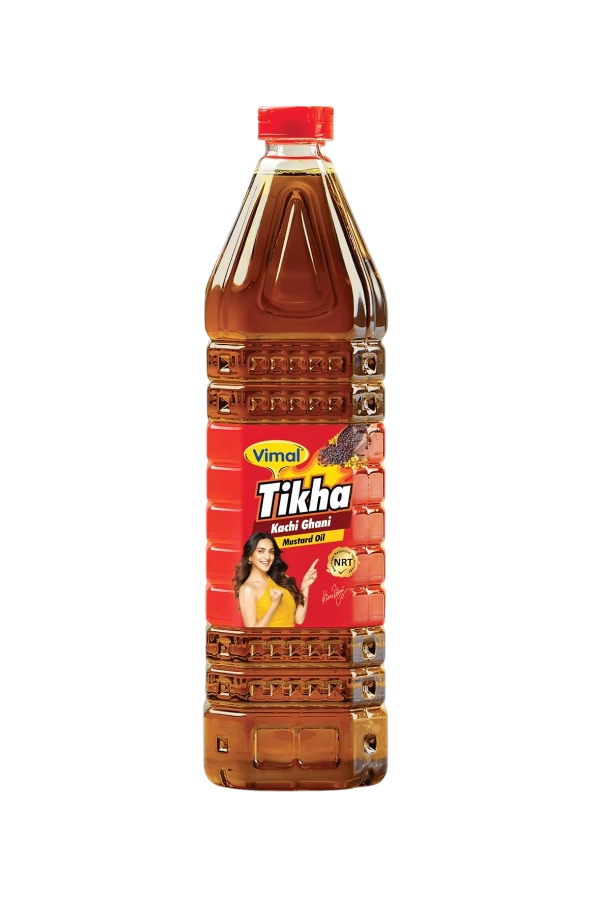 Kachi Ghani Mustard Oil Bottle