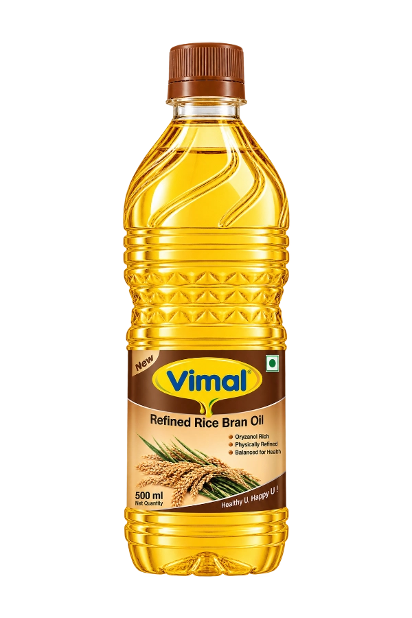 Rice Bran Oil Bottle